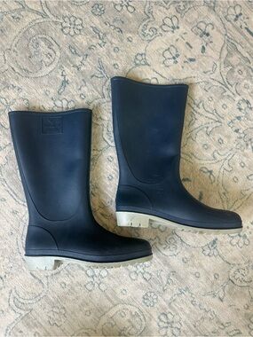 Tingley Women’s Size 10 Navy Blue Waterproof Tall Rain Boots